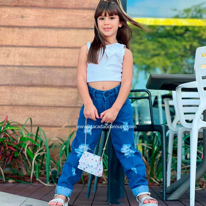 Jeans infantil best sale para revenda